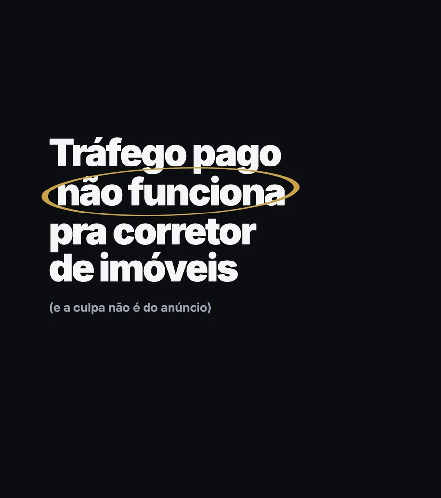 Carrossel sobre tráfego pago — slide 1