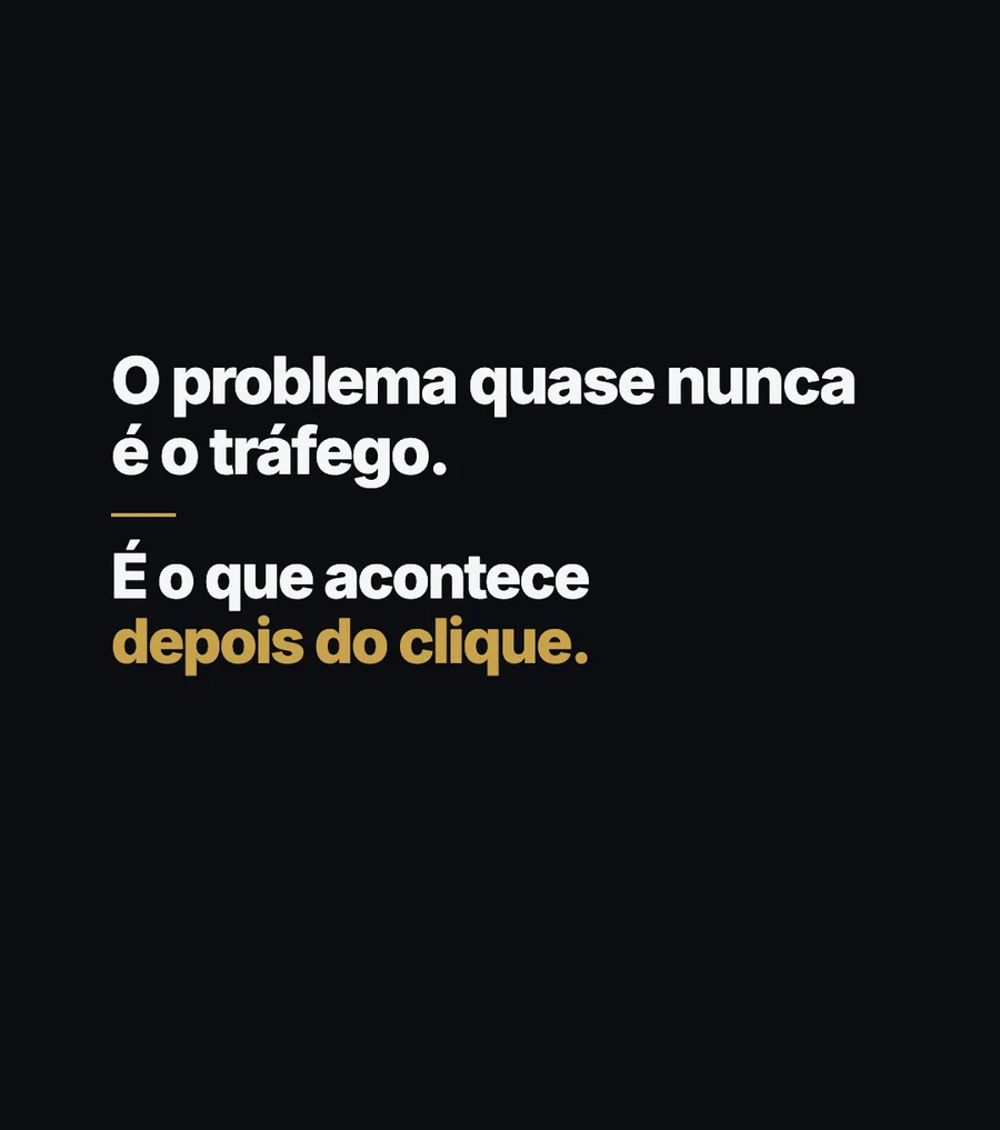 Carrossel sobre tráfego pago — slide 3